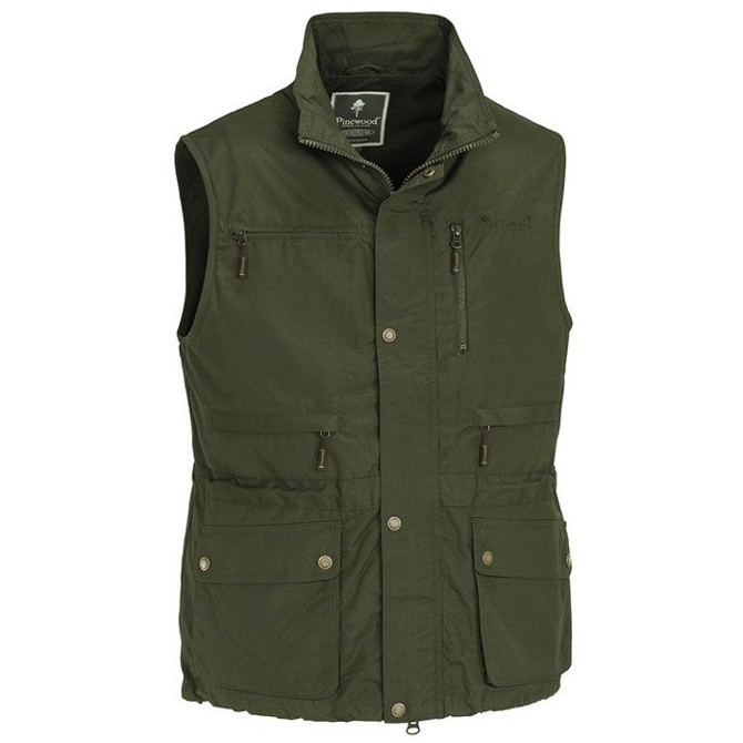 Pinewood Nye Tiveden Vest Mossgreen Xl Veste