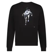 Shimano Sentiero Crew Neck Black M   Bluse