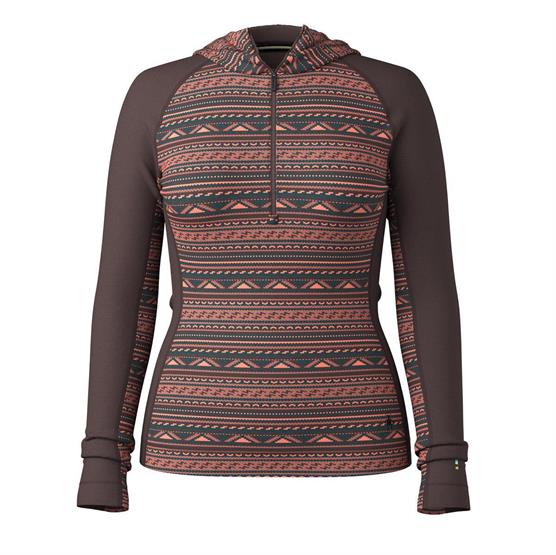 Smartwool Womens Classic Thermal Merino Base Layer Hood Coral Reef