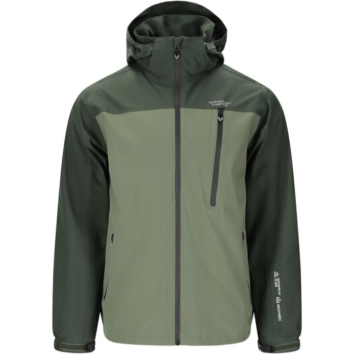 Weather Report Delton M Awg Jacket Herre   Mænd  Mm Thyme Xl   Regntøj  Poncho