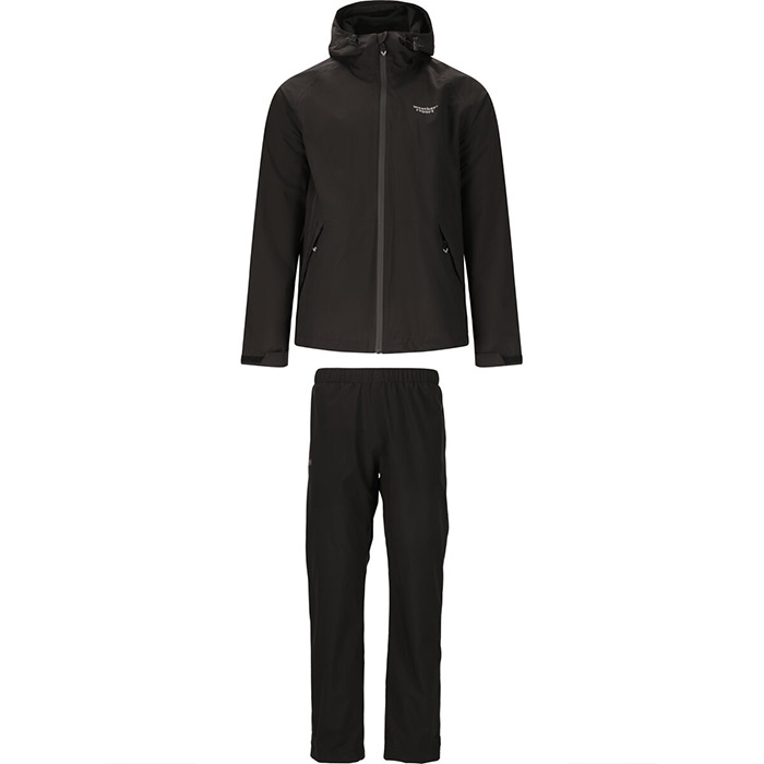 Weather Report Gust Herre Regnsæt  Mm Black Xl   Regntøj  Poncho