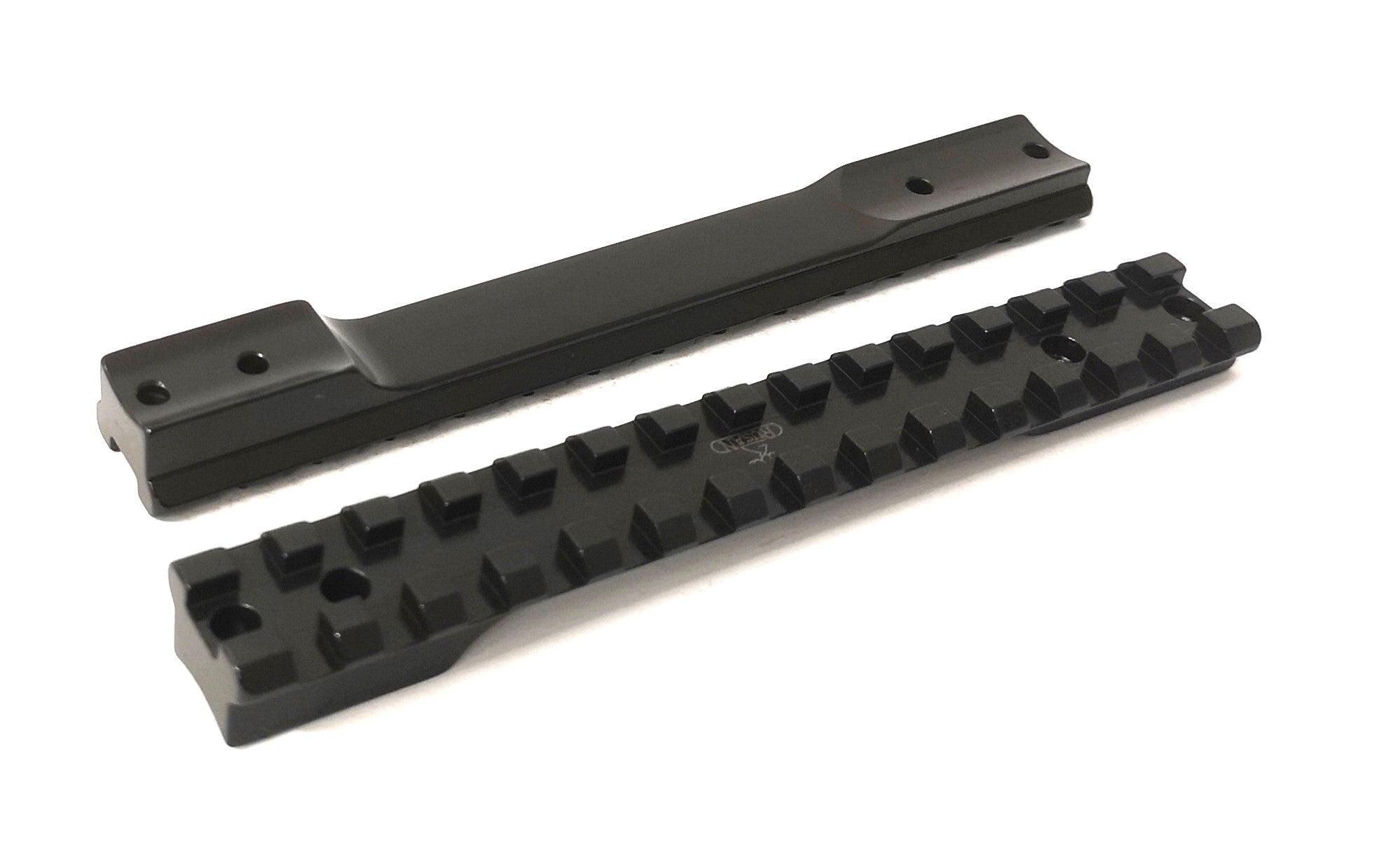 Rusan Picatinny Skinne  Mauser K   W O Bulb  Med Holes B  L