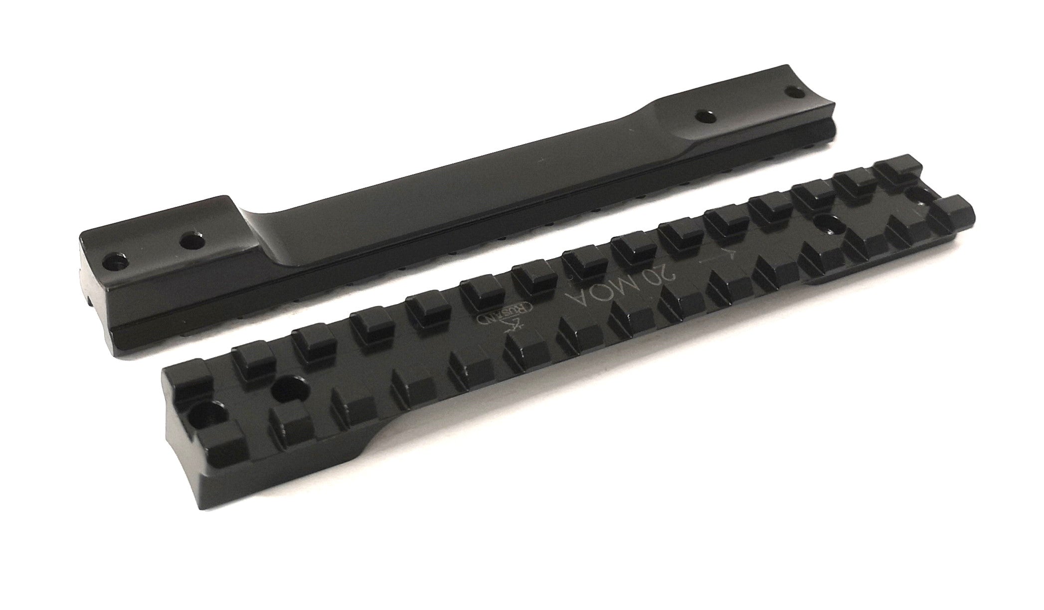 Rusan Picatinny Skinne  Mauser K   W O Bulb  Med Holes  B  L      Moa