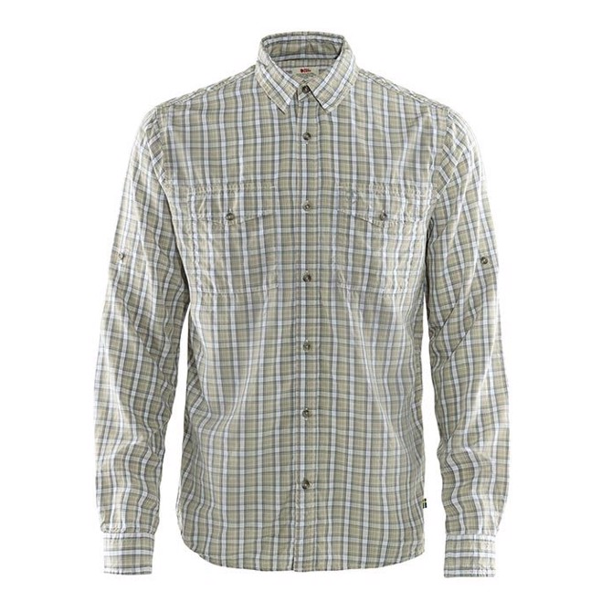 Fj? Llr? Ven Abisko Cool Ls Skjorte Shark Grey L