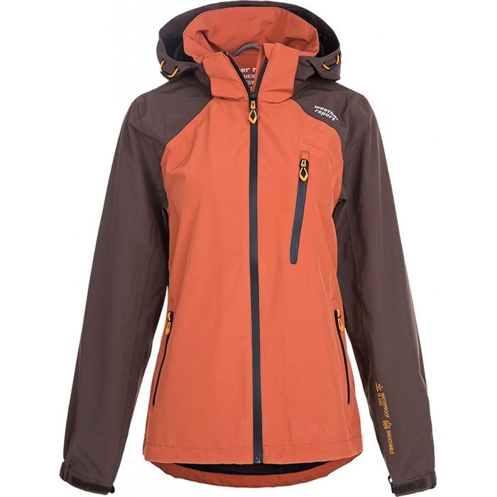 Weather Report Camelia W Awg Regnjakke Dame  Mm Auburn