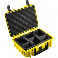 B W Outdoor Cases Bw Outdoor Cases Type   Yel Rpd Divider System   Kuffert