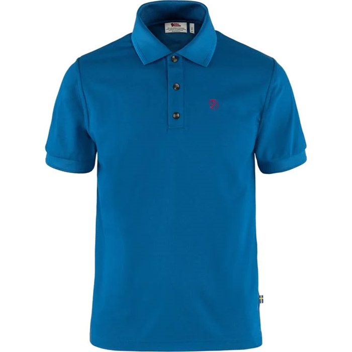 Fj? Llr? Ven Crowley Pique Shirt Alpine Blue Xl