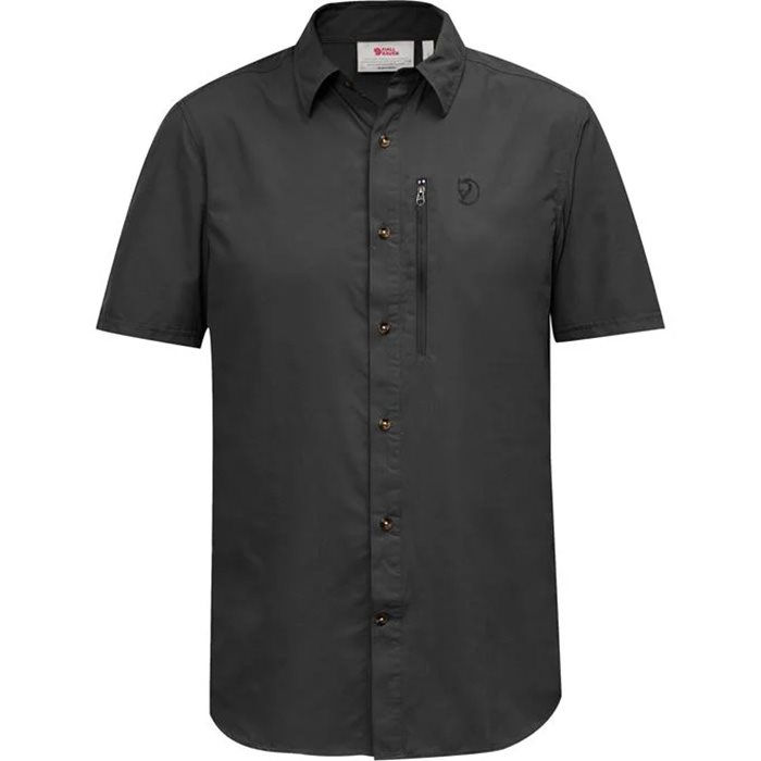 Fj? Llr? Ven Abisko Hike Shirt Ss Men Dark Grey Xl