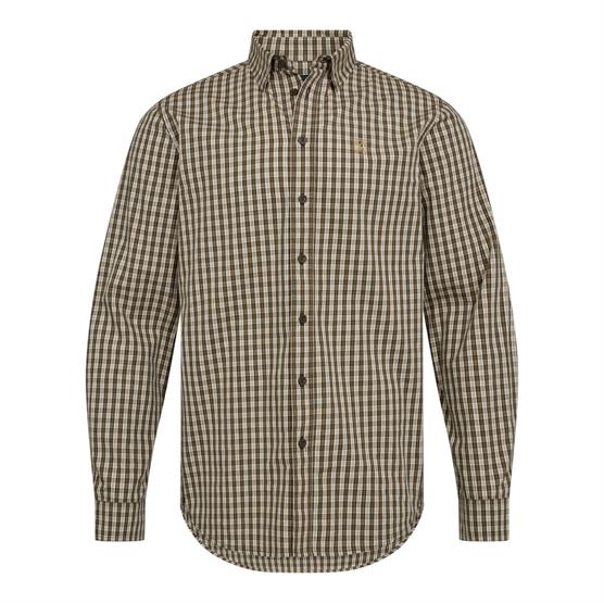 Deerhunter Mens Baldwin Shirt Brown Check