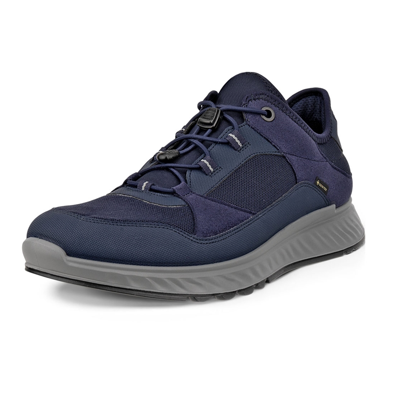 Ecco Exostride Herre Mænd Low Gtx Tex Night Sky Hverdagssko