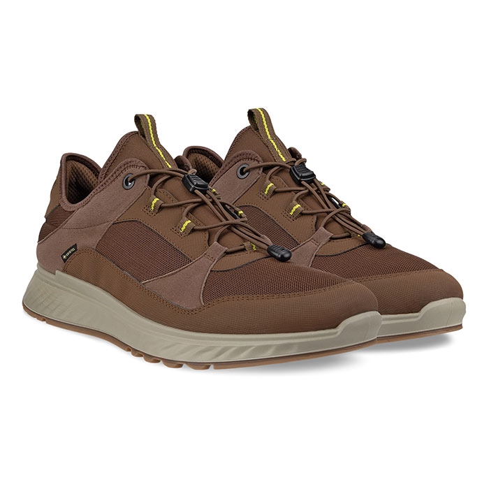 Ecco Exostride Men Low Gtx Tex Cocoa Brown