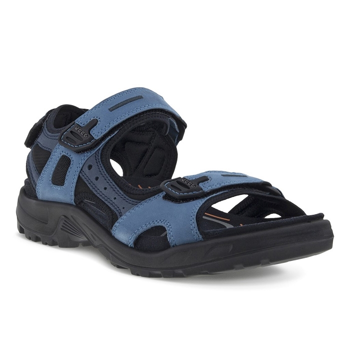 Ecco Offroad Yucatan Men Sandal Blue Marine