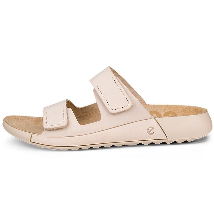 Ecco Cozmo Women Slides  Limestone