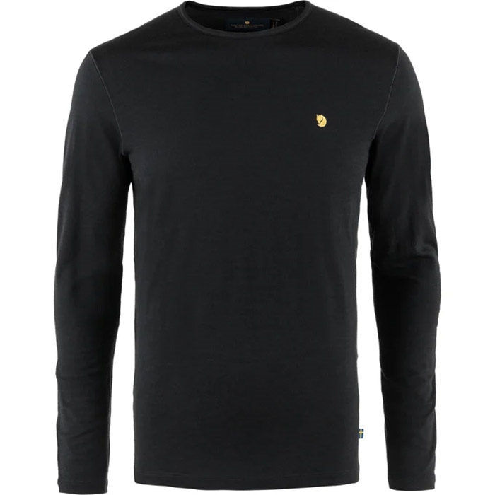 Fj? Llr? Ven Bergtagen Thinwool Ls Men   Uld  Black