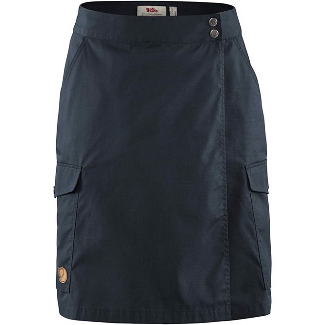 Fj? Llr? Ven ? Vik Travel Skirt W  Dark Navy