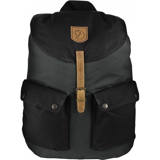 Fj? Llr? Ven Greenland Backpack Large    Liter Stone Grey   Black