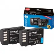 Hahnel H? Hnel Battery Panasonic Hl Plf  Twin Pack   Batteri