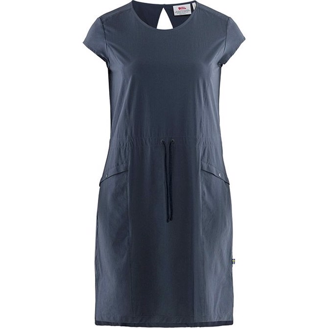 Fj? Llr? Ven High Coast Lite Dress W Navy S