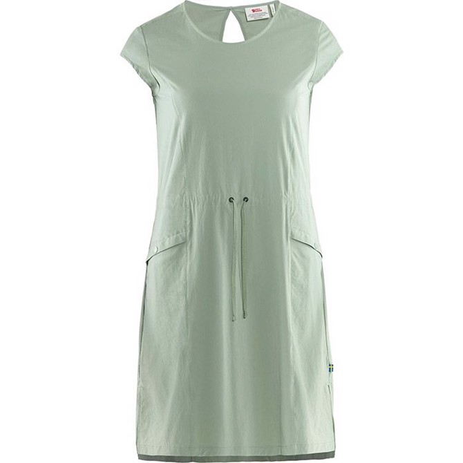 Fj? Llr? Ven High Coast Lite Dress W Sage Green Xs