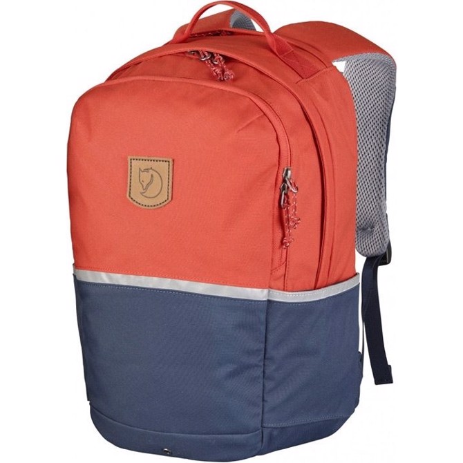 Fj? Llr? Ven High Coast Kids Flame Orange   Navy