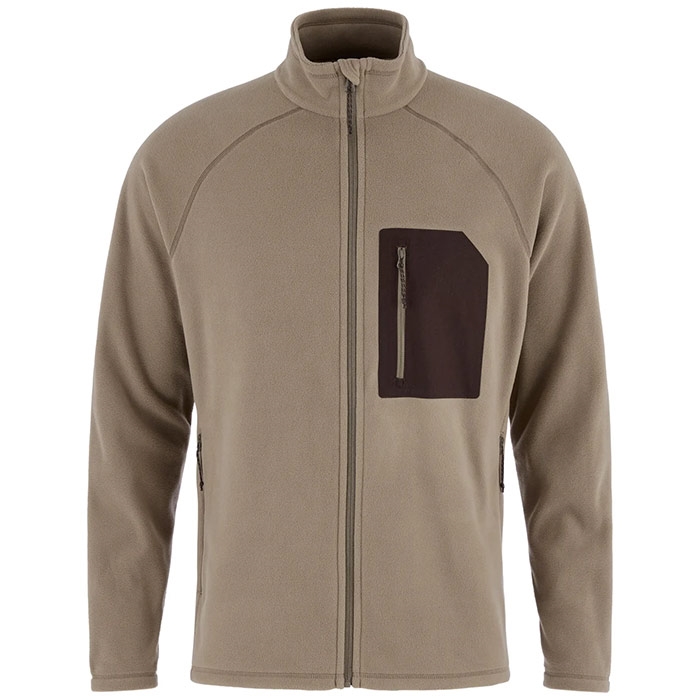 Fj? Llr? Ven Kaipak Fleece Herre   Mænd Suede Brown Dark Oak L   Fleecejakker