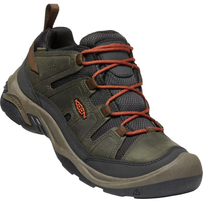Keen Circadia Wp Men Black Olive Potters Clay