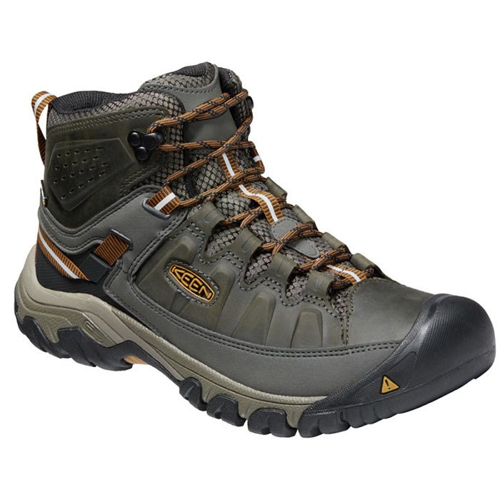 Keen Targhee Iii Mid Wp Men  Black Olive G Brown