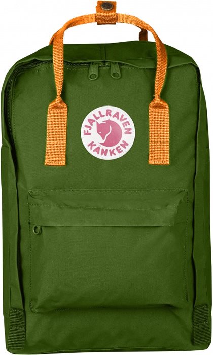 Fj? Llr? Ven Kånken Laptop    L Leaf Green Burned Orange