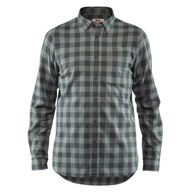 Fj? Llr? Ven ? Vik Check Skjorte  Thunder Grey Xl