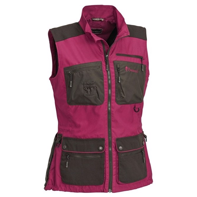 Pinewood New Dogsport Vest Dame  Fuchsia S Brown S