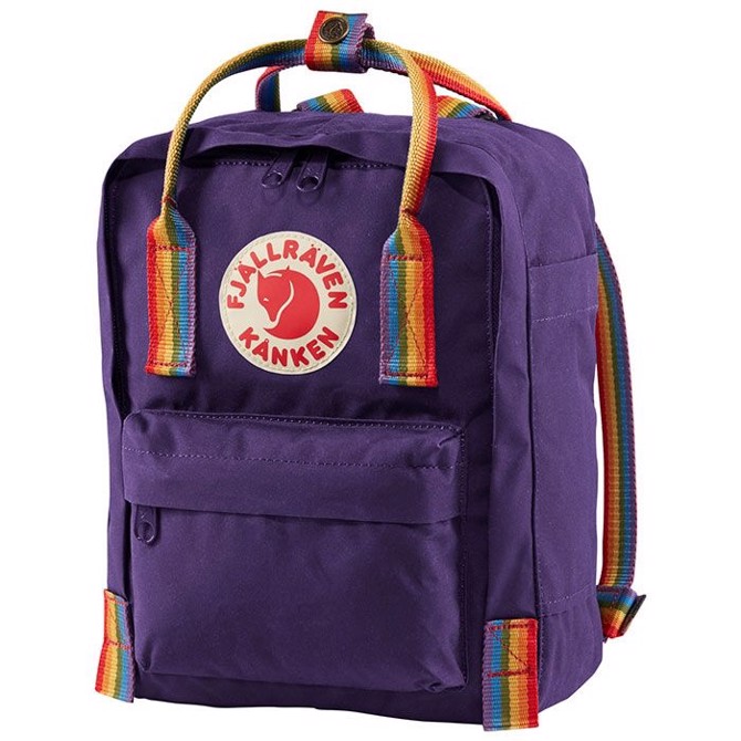 Fj? Llr? Ven Kånken Rainbow Mini L Purple
