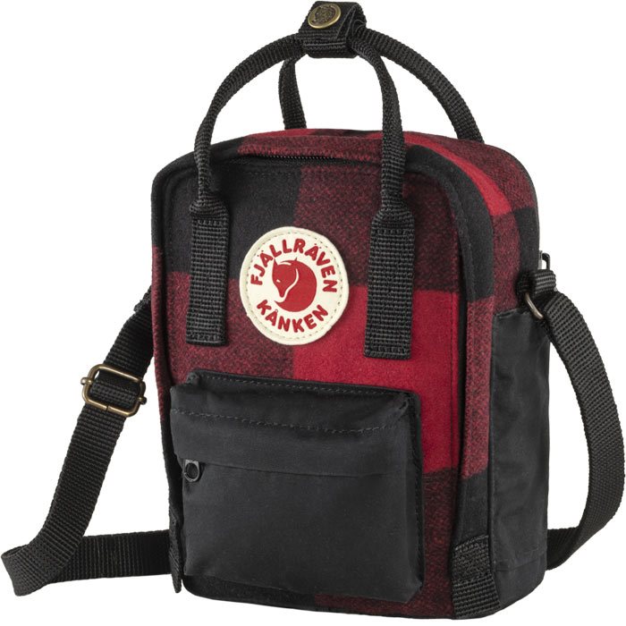 Fj? Llr? Ven Kånken Re Wool Sling Red Black