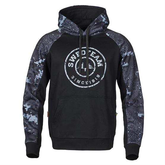 Swedteam Mens Ridge Hoodie Sweater Desolve Black