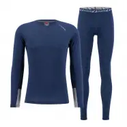 Ulvang Utla Set Ms   New Navy Grey Melange   Str  Xxl   Undertrøje