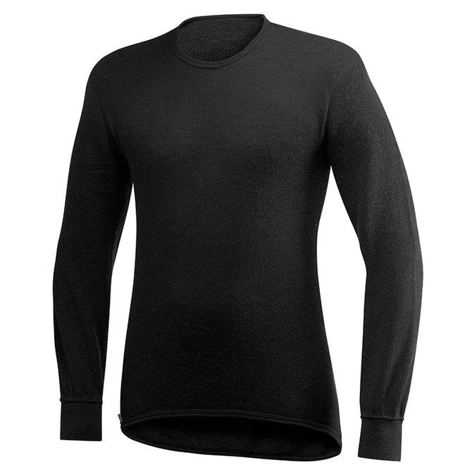 Woolpower Crewneck  Black L   Undertøj